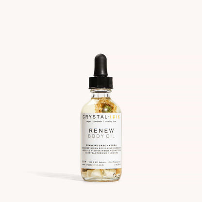 Crystal Irie Body Oil 2oz- Try me Size ReNew Body Oil