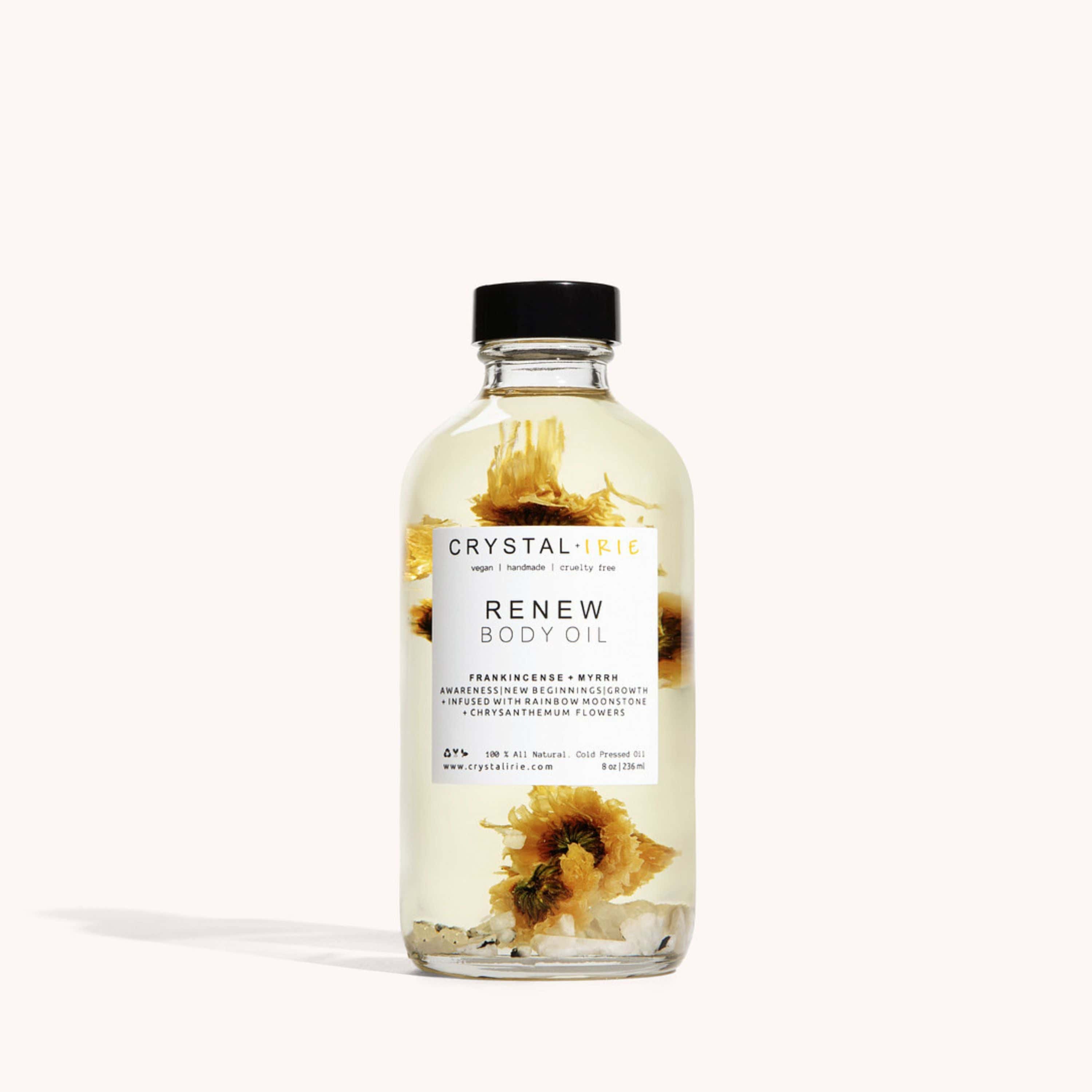 Crystal Irie Body Oil 8oz- Best Value ReNew Body Oil