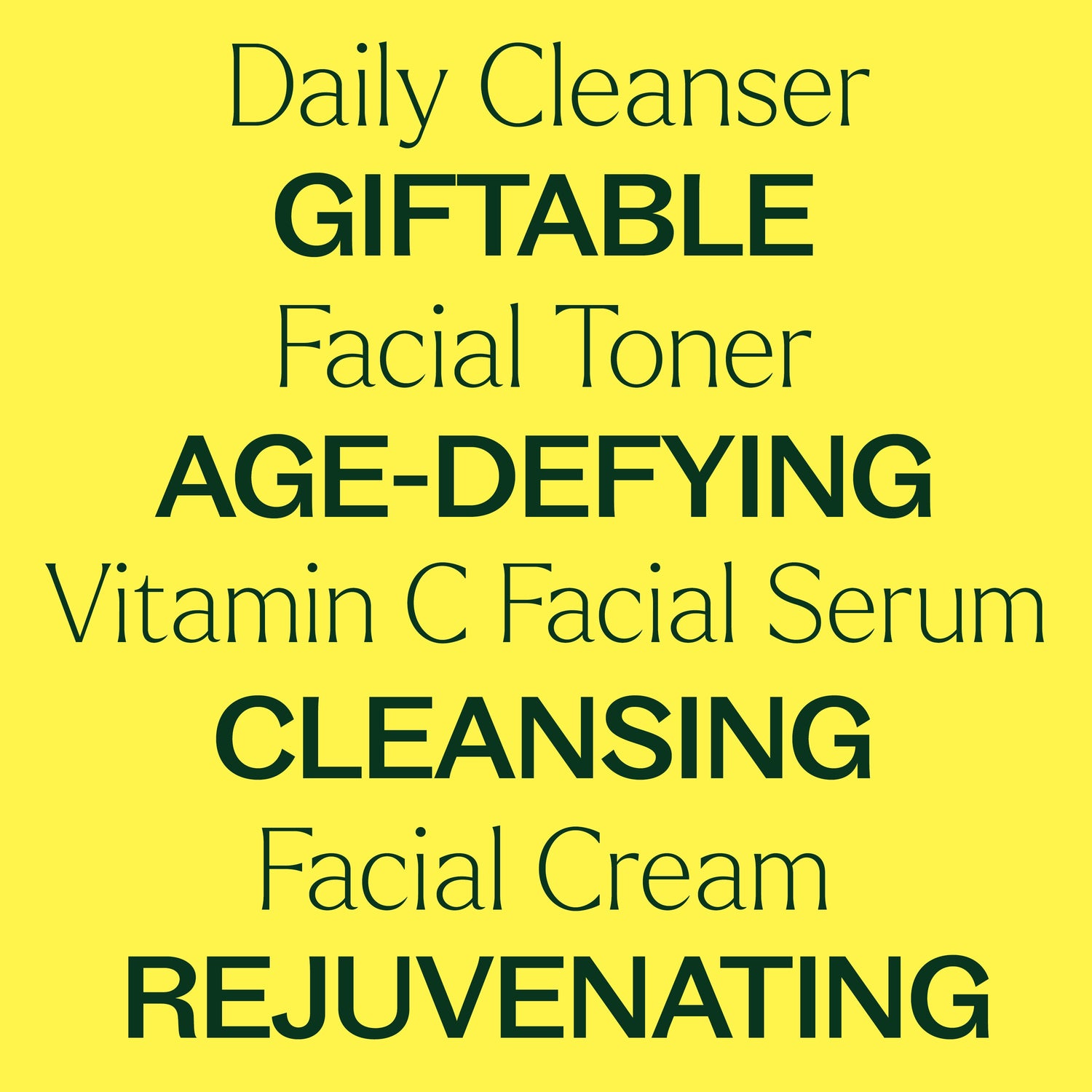 Ready, Set, Glow 4 Step Skin Care Set - My American Goods