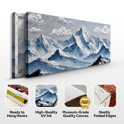 Tailored Canvases Canvas Mountain Minimalist Wall Art