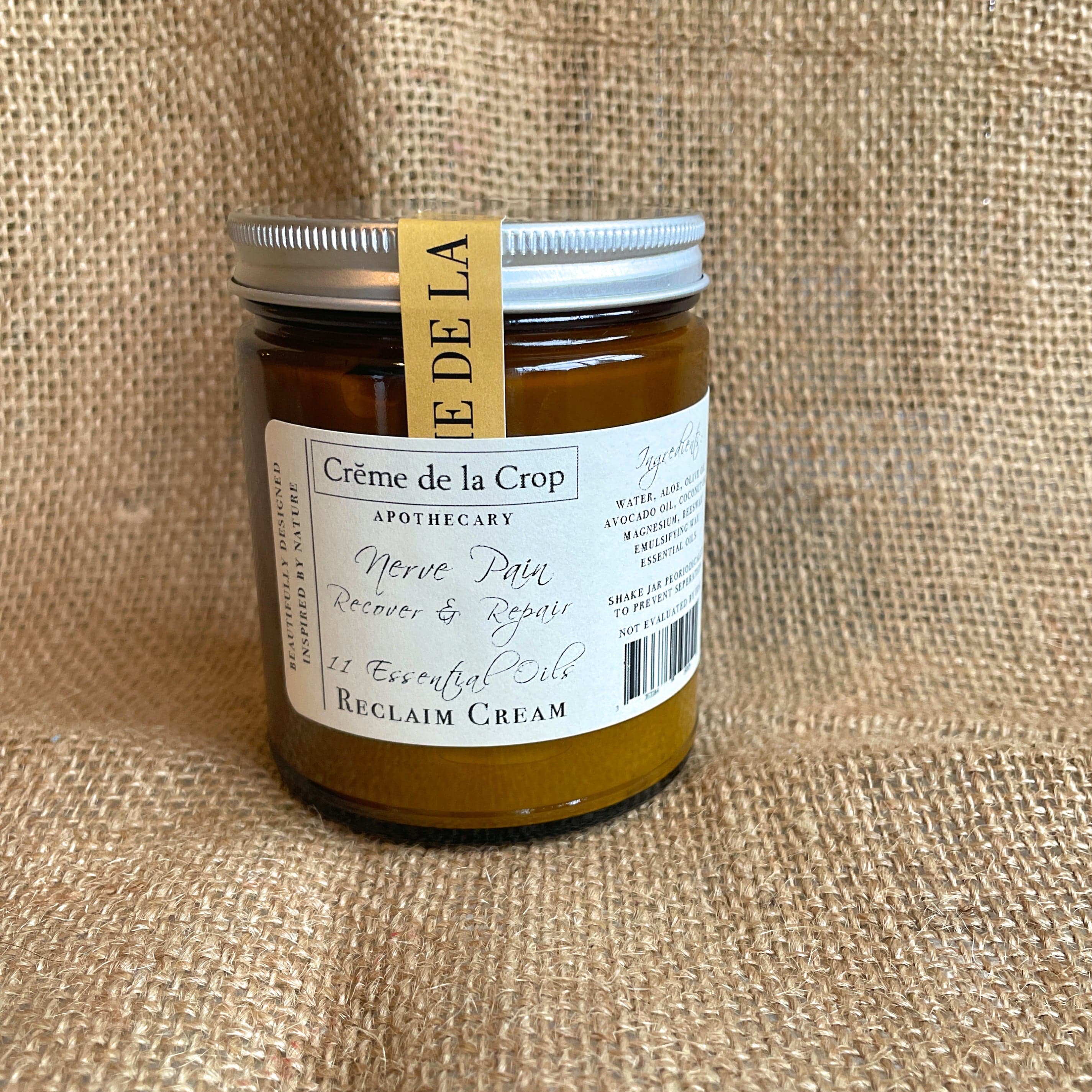 Creme de la Crop 6 oz Skin Cream - "Reclaim," Nerve Pain Recover and Repair