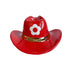 Ruby Clay Company Ruby Red Cowboy Hat Ceramic