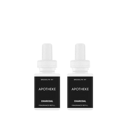 APOTHEKE Pura Smart Home Single Refills Charcoal Pura Smart Scent Fragrance Refill, Set of 2
