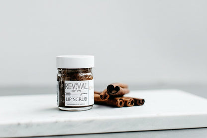 Revival Body Care LIP SCRUB CINNAMON + SUGAR LIP SCRUB