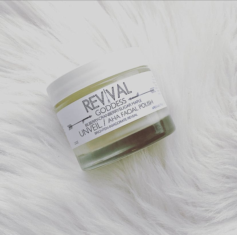 Revival Body Care FACE EXFOLIANT GODDESS UNVEIL AHA FACIAL POLISH