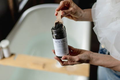 Revival Body Care BATH IMMERSE SOAKING SALTS - HAWAIIAN BLACK LAVA