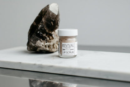 Revival Body Care LIP SCRUB ROSE &amp; VANILLA + SUGAR LIP SCRUB