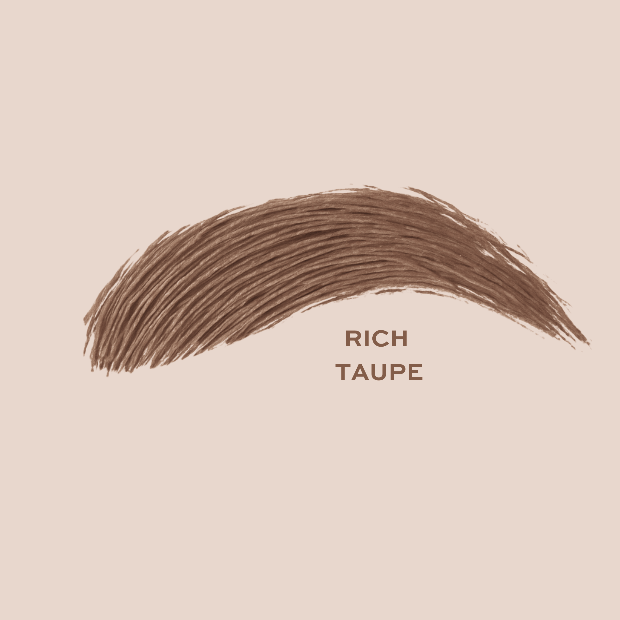 Taylor Made Organics brow gel Rich_Taupe Brow Gel | tint and tame