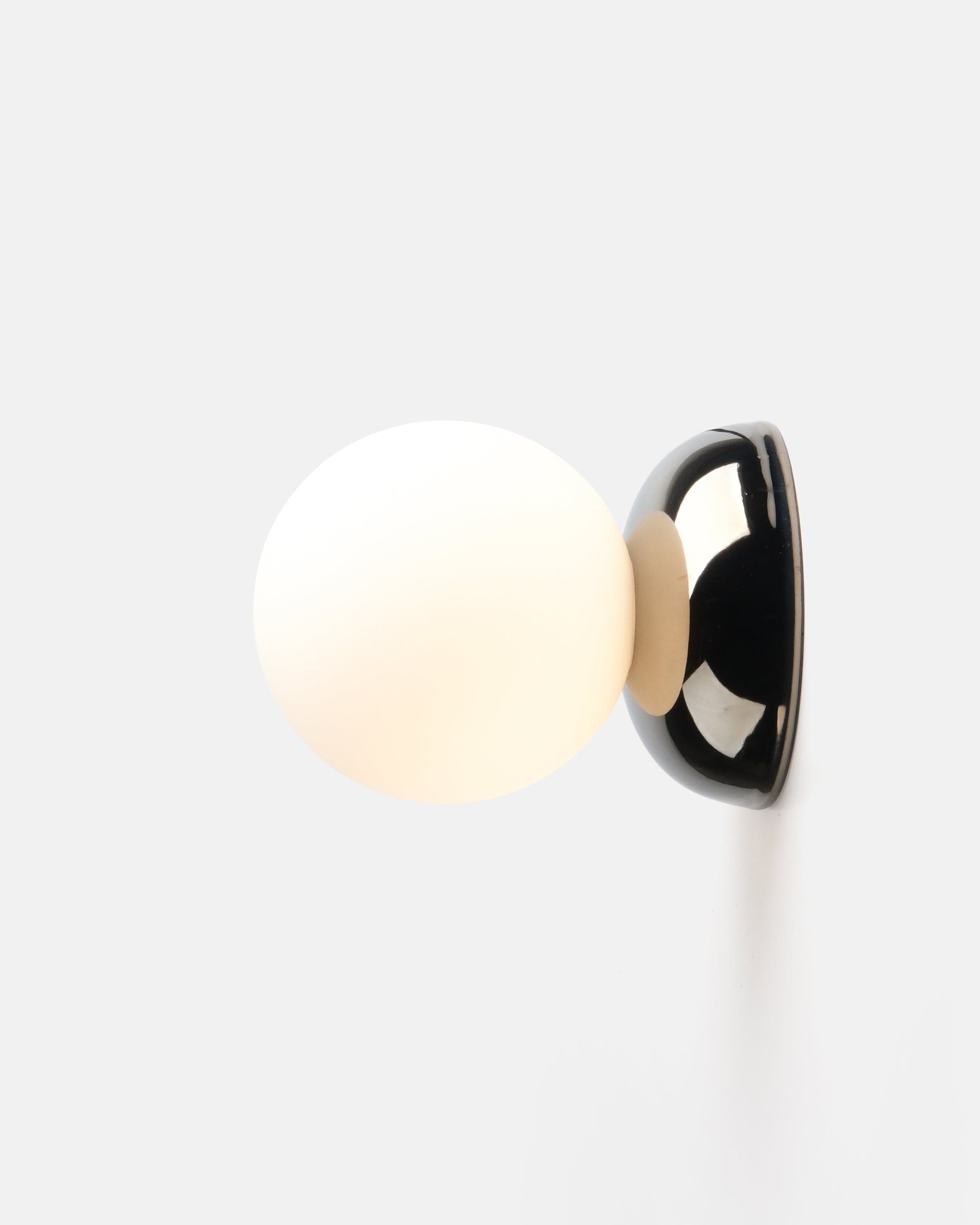 Misewell Lamps Chrome / Plug-in (dimmable) Ripple I Sconce