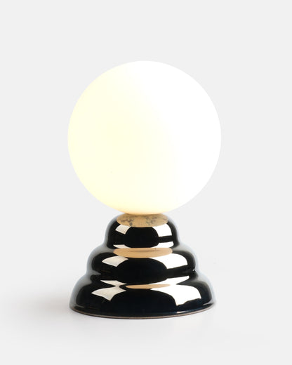 Misewell Lamps Chrome Ripple III Table Lamp