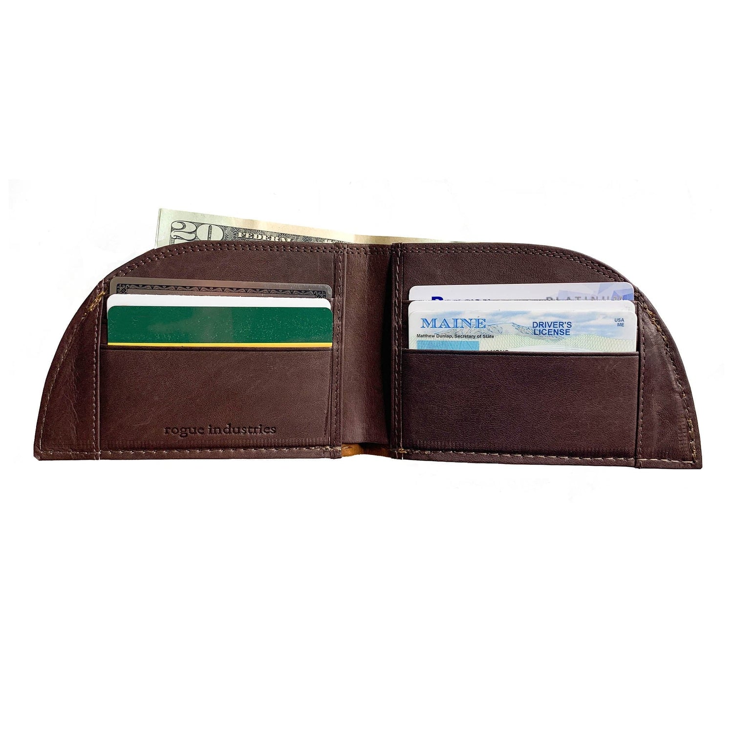 Rogue Industries Wallet Rogue Front Pocket Wallet in Horween Bison