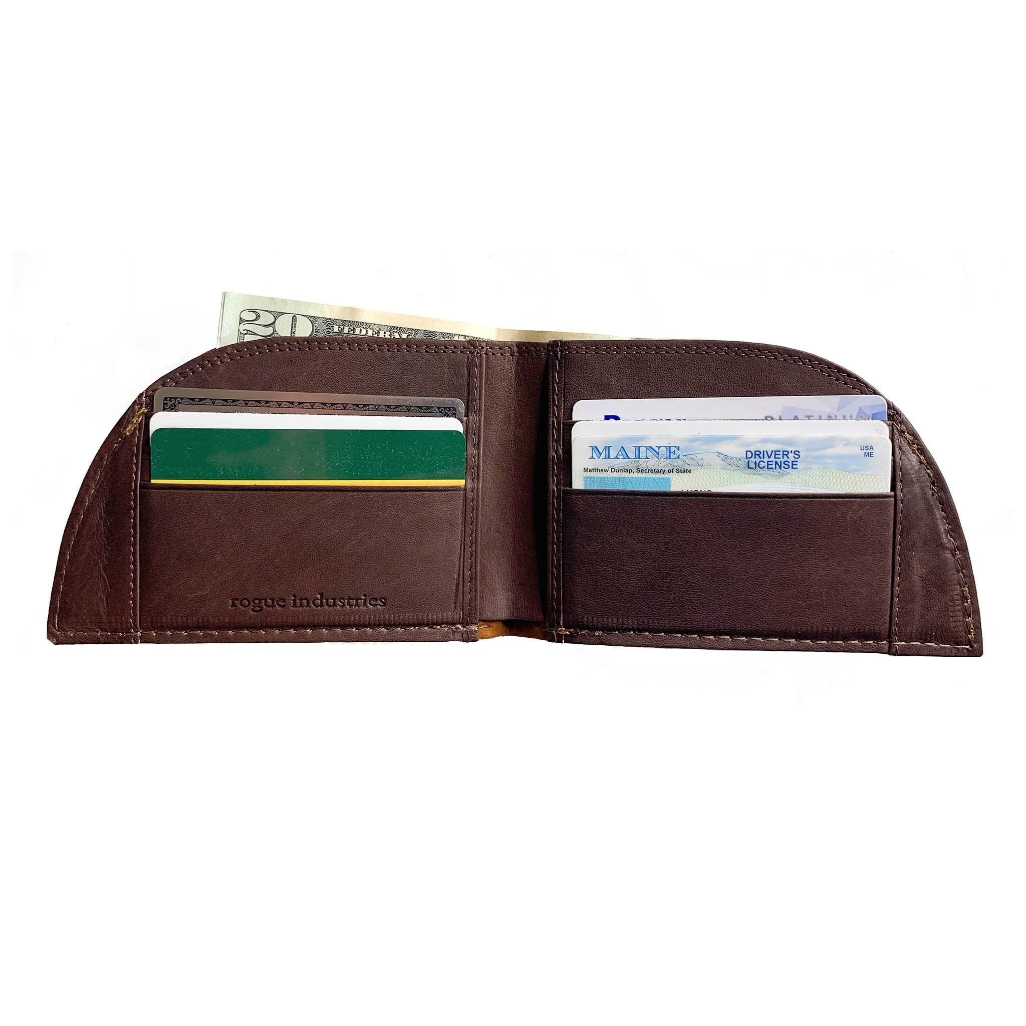 Rogue Industries Wallet Rogue Front Pocket Wallet in Horween Bison