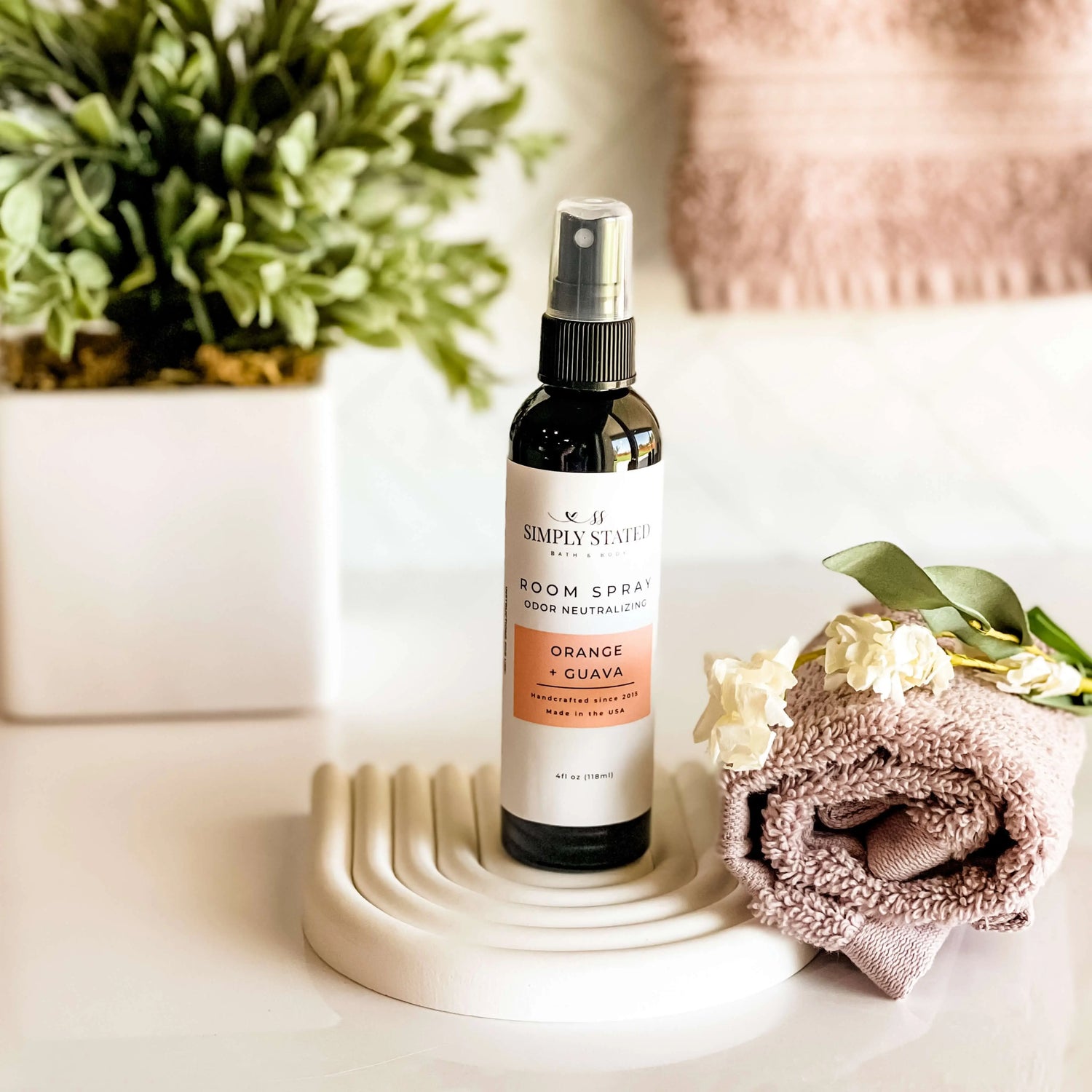Simply Stated Creations Air Fresheners Orange + Guava Odor Neutralizing Room Spray