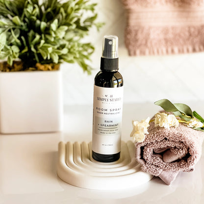 Simply Stated Creations Air Fresheners Rain + Spearmint Odor Neutralizing Room Spray