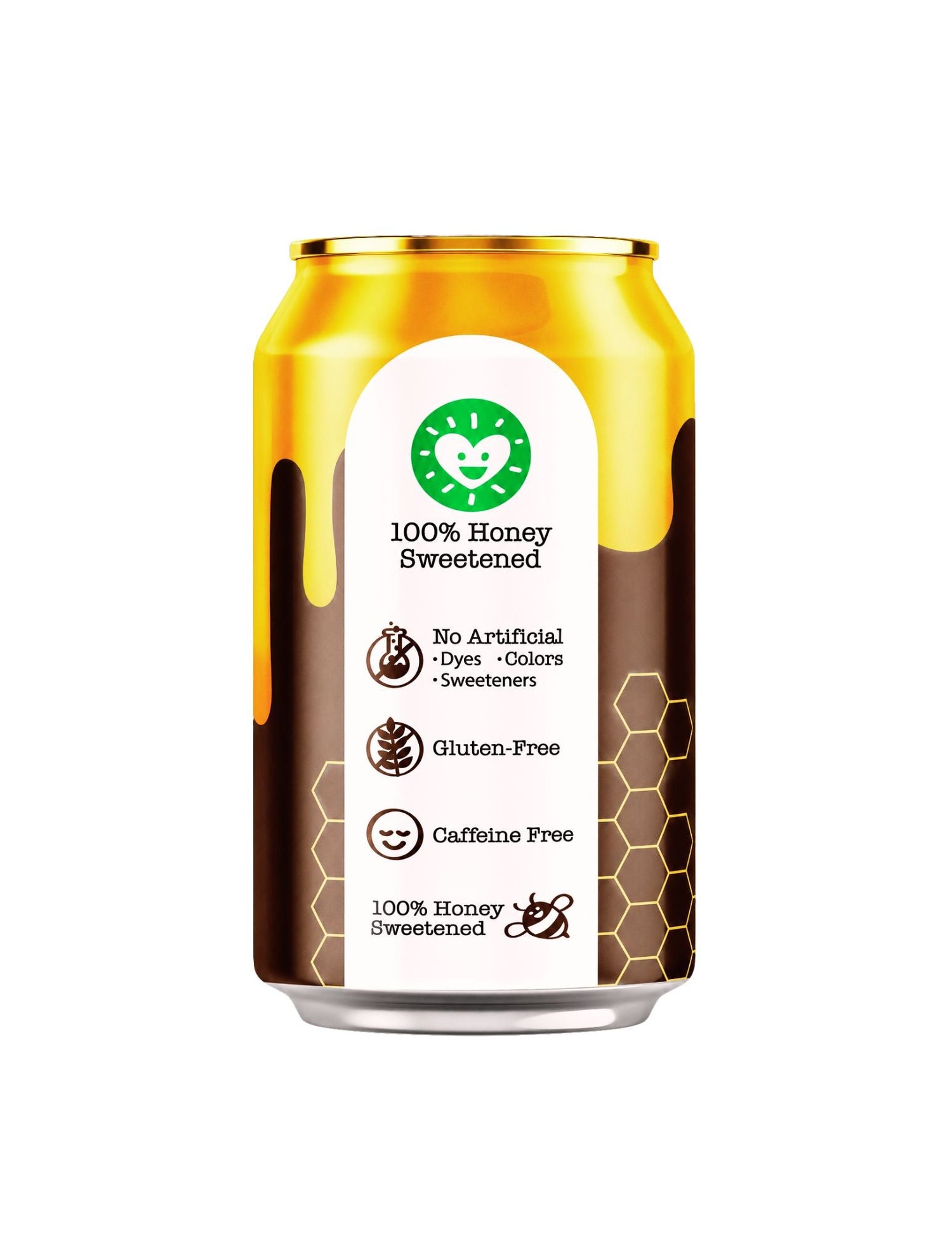 Sparkling Honey Sweetened Root Beer Soda Case