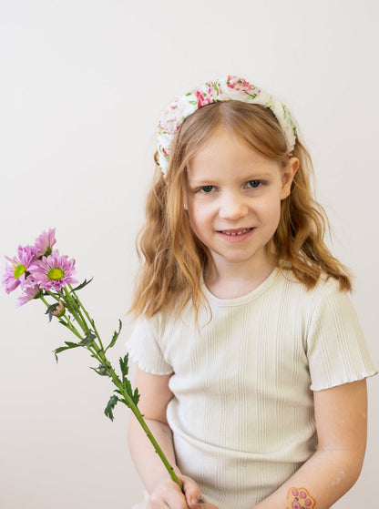Flower Girl Rose Confection Child Headband - My American Goods