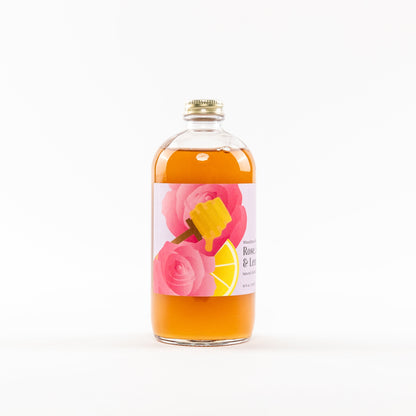 Rose, Honey &amp; Lemon Cocktail-Mocktail Mixer | 16 Oz - My American Goods