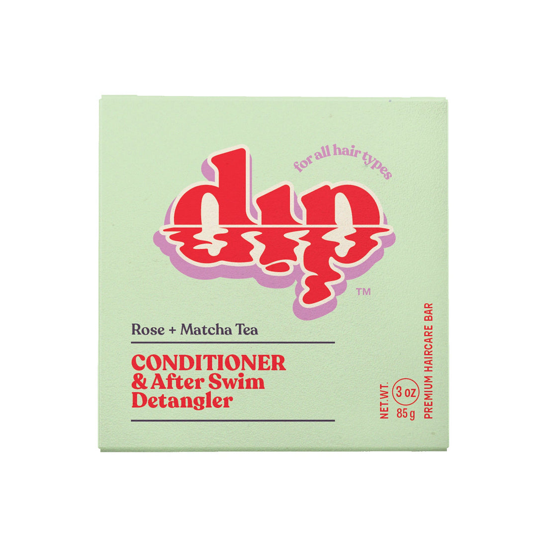 Dip Conditioner Bar &amp; After Swim Detangler - Rose &amp; Matcha Tea