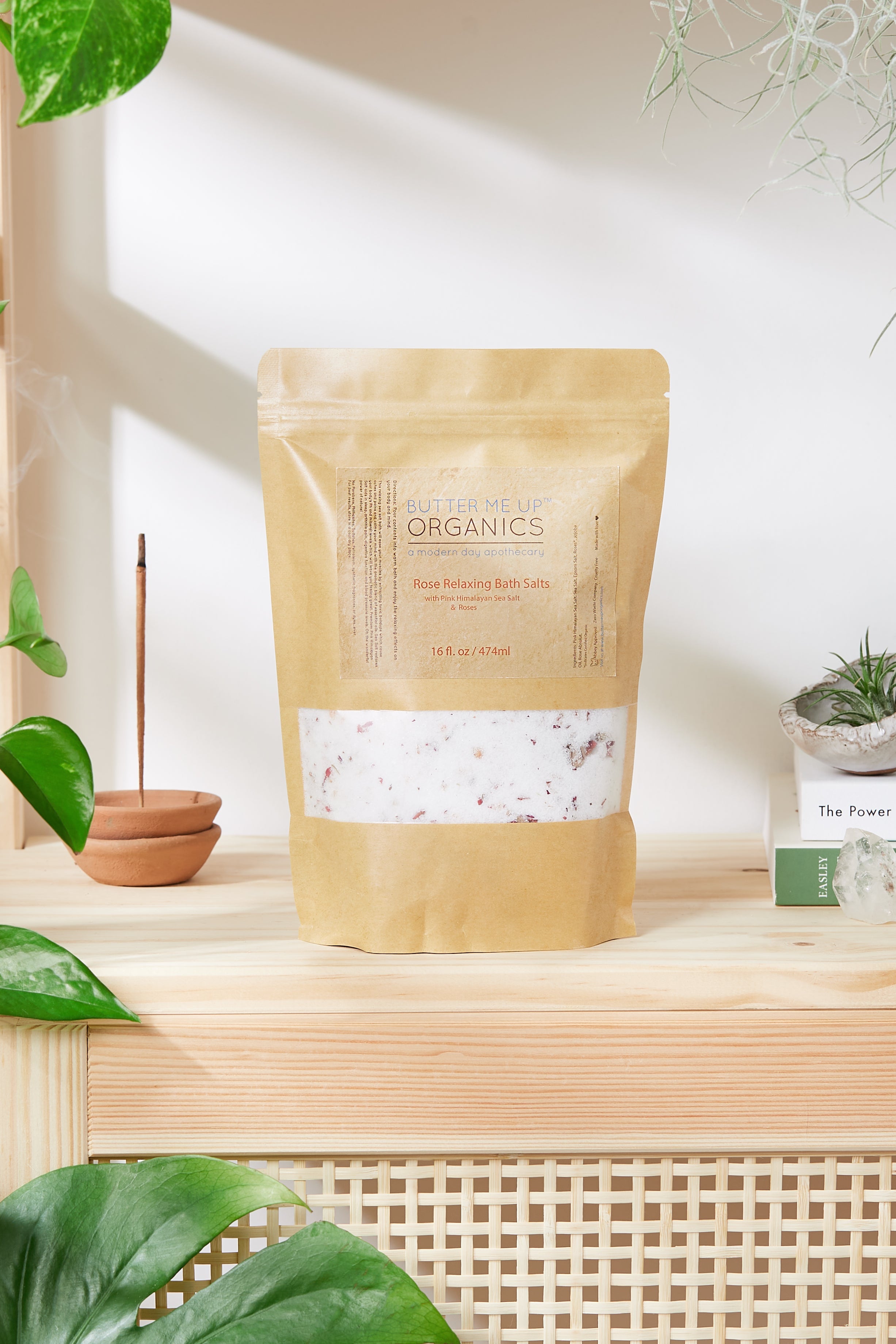 Rose Himalayan Salt Soak