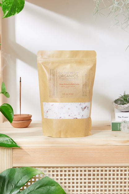 Rose Himalayan Salt Soak
