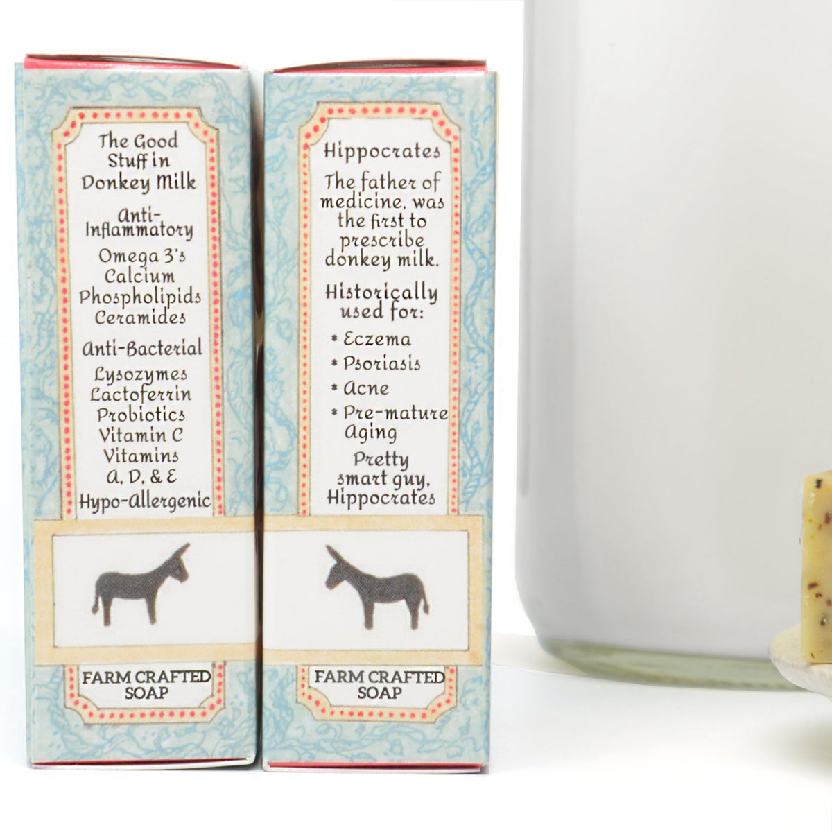 Rosemary Mint Donkey Milk Soap 4.5 oz