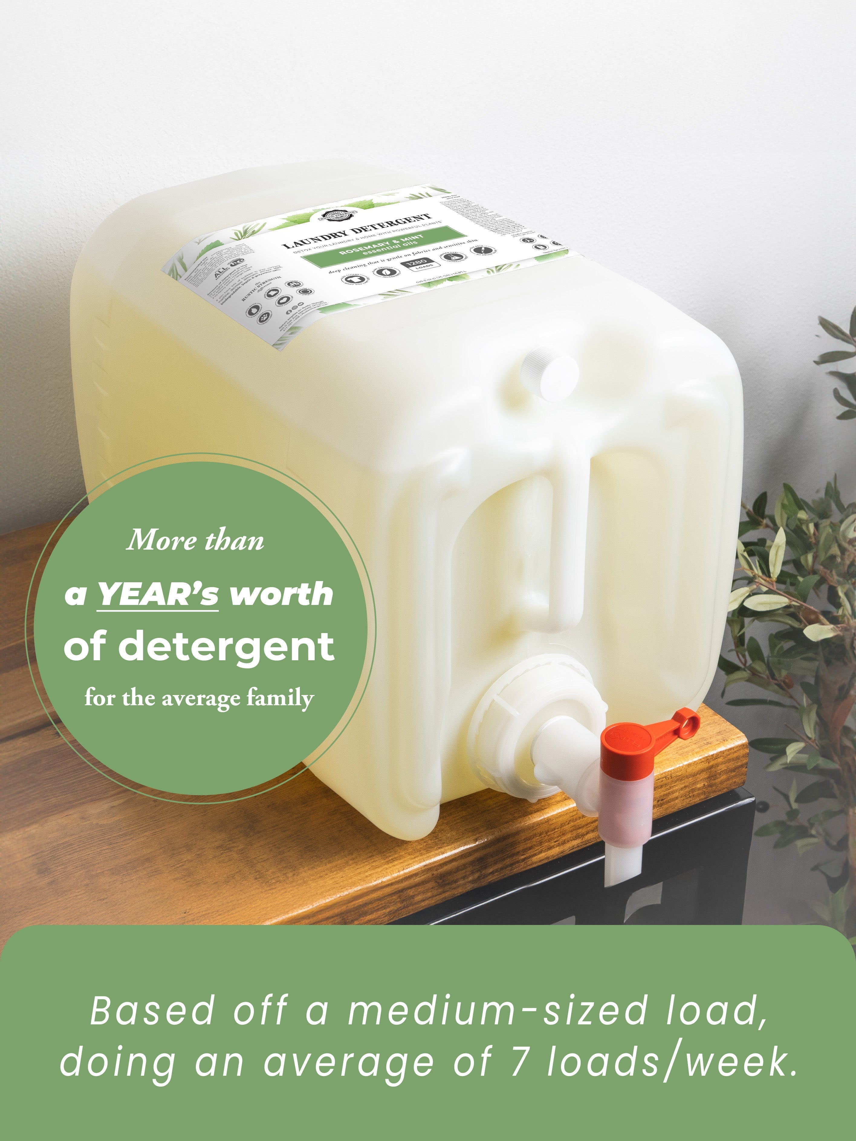 Laundry Detergent | Rosemary &amp; Mint