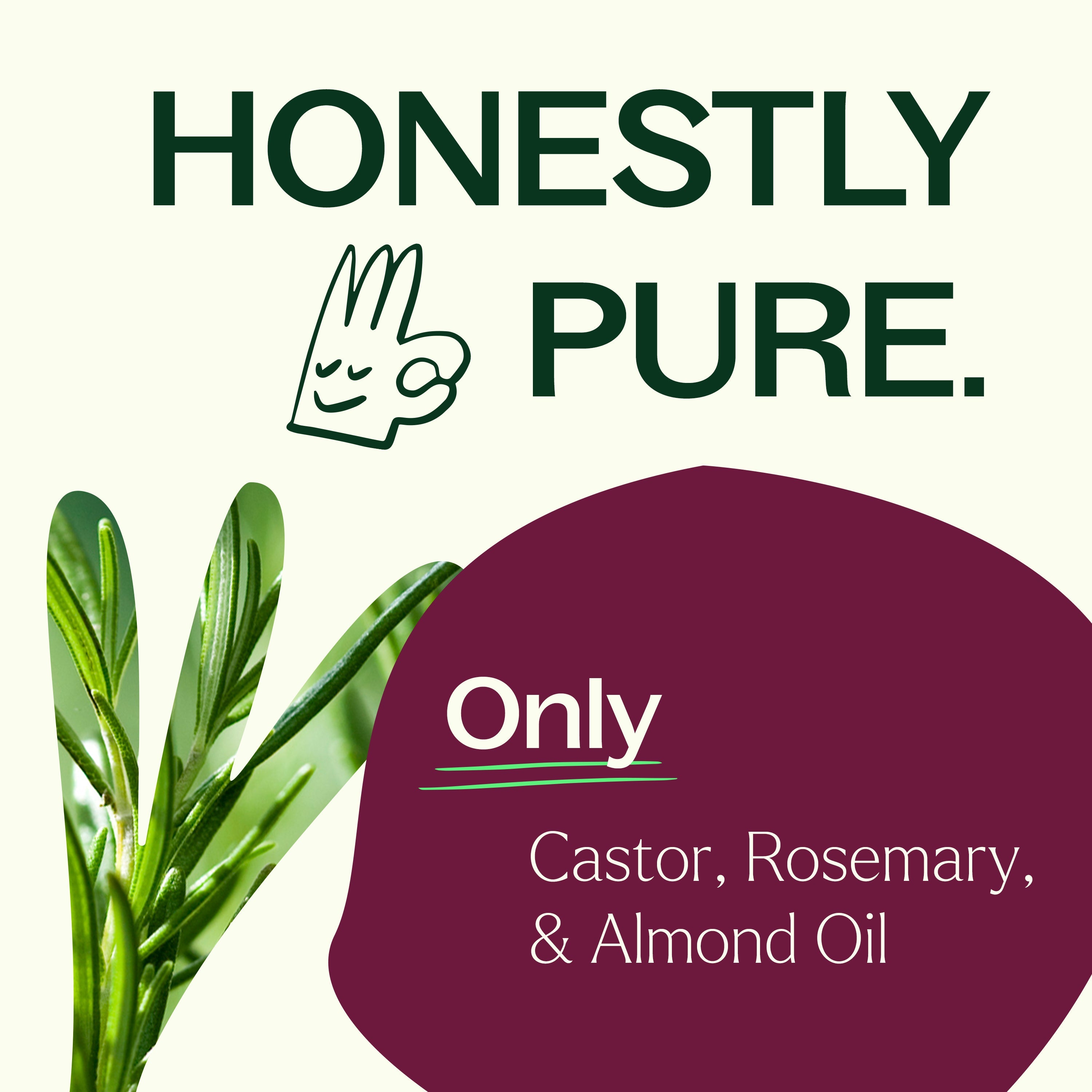 Rosemary &amp; Castor Hair Oil - My American Goods