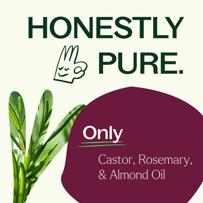 Plant Therapy Hair &amp; Skin Care 4 oz Rosemary &amp; Castor Hair Oil