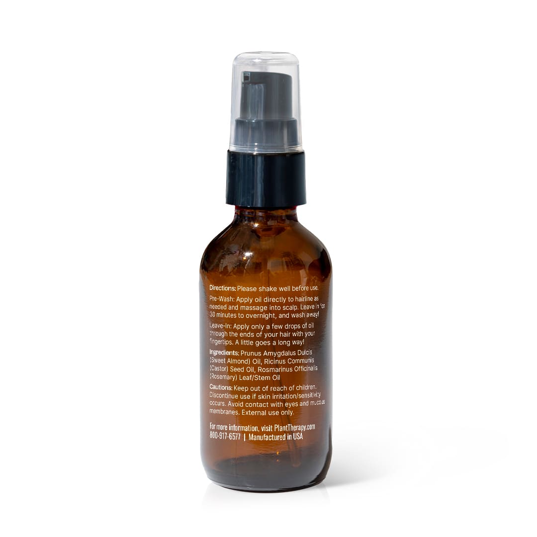 Rosemary &amp; Castor Hair Oil 2oz