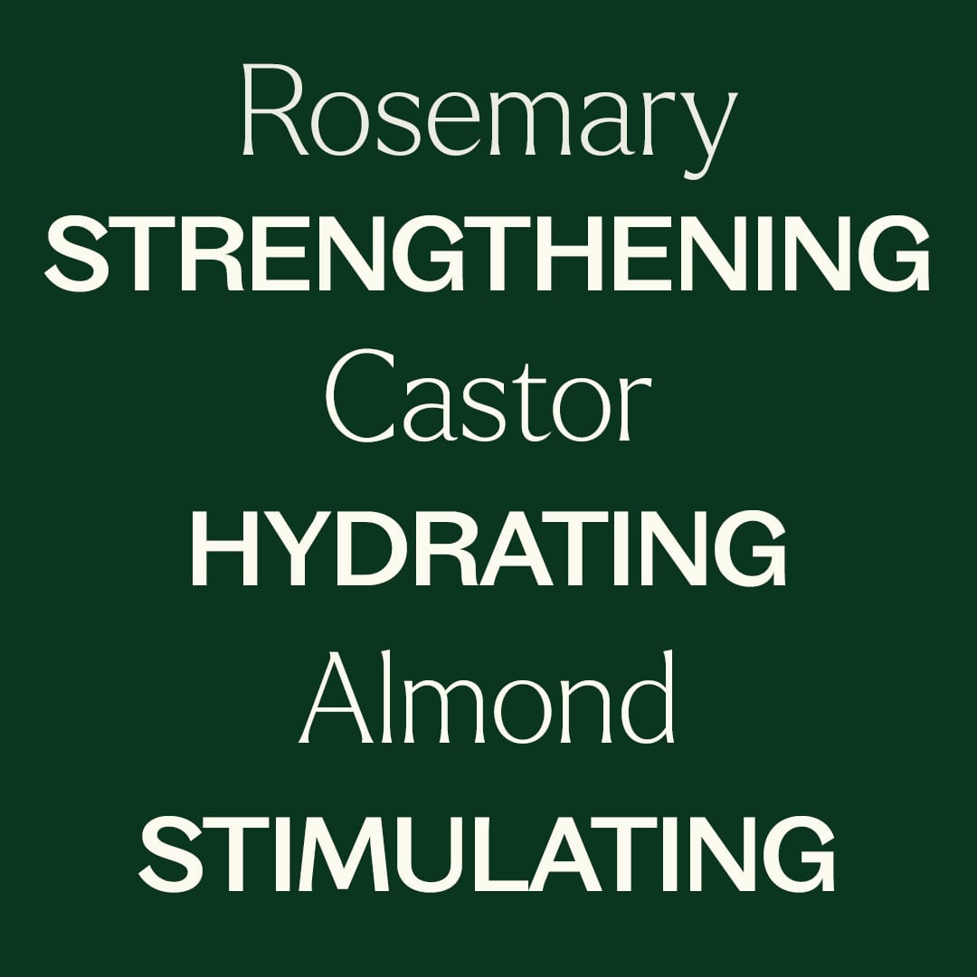 Rosemary &amp; Castor Hair Oil 2oz