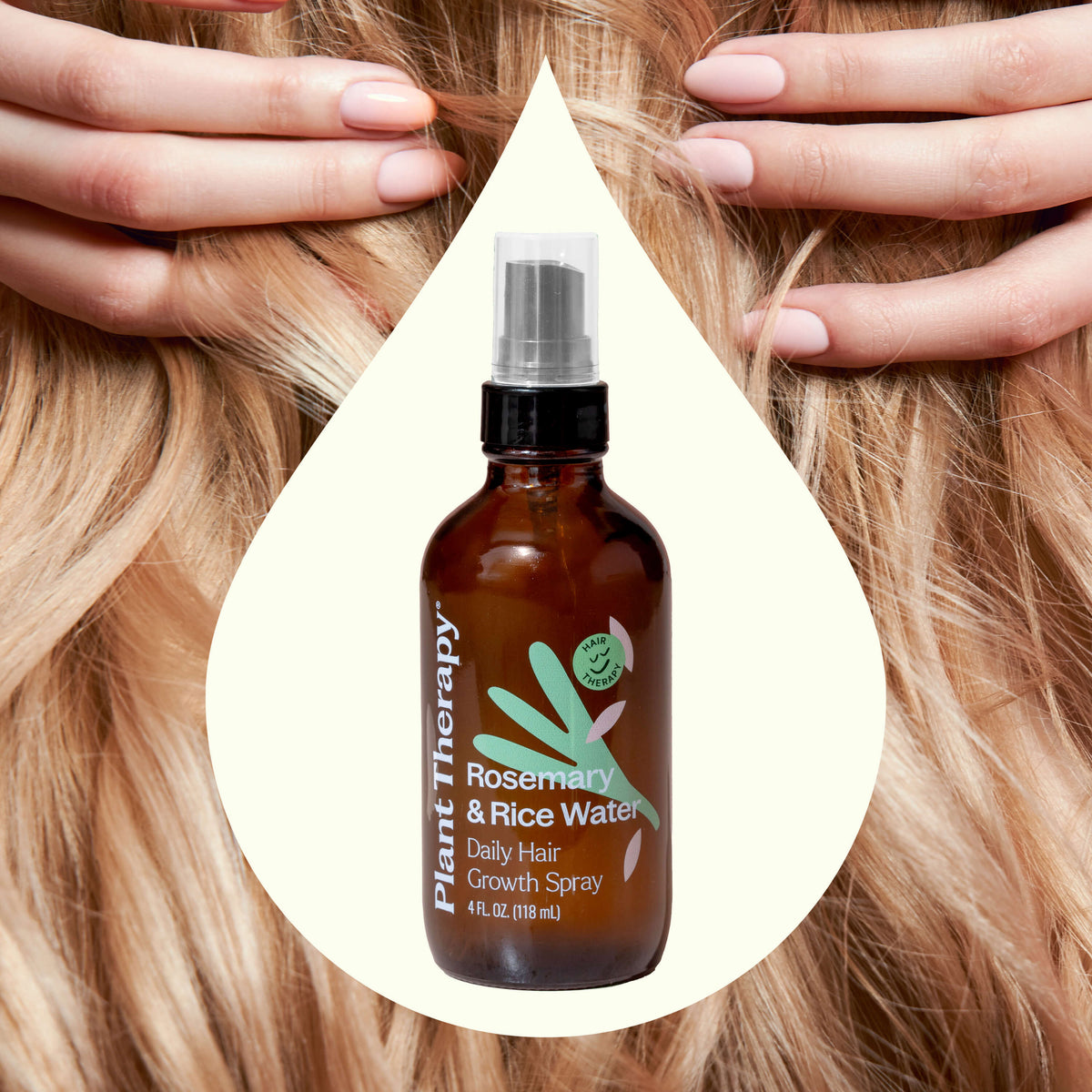 Rosemary &amp; Rice Water Daily Hair Growth Spray
