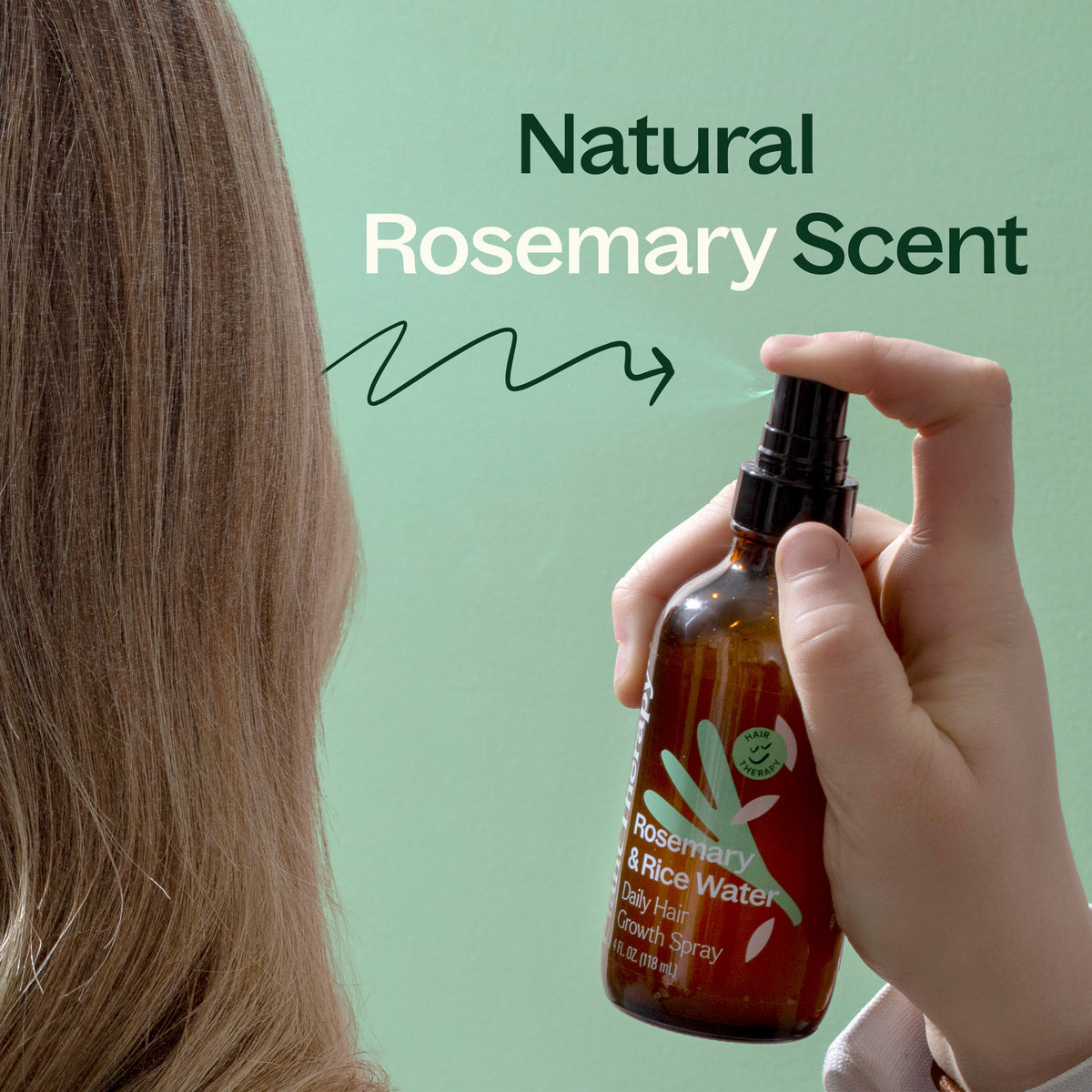 Rosemary &amp; Rice Water Daily Hair Growth Spray