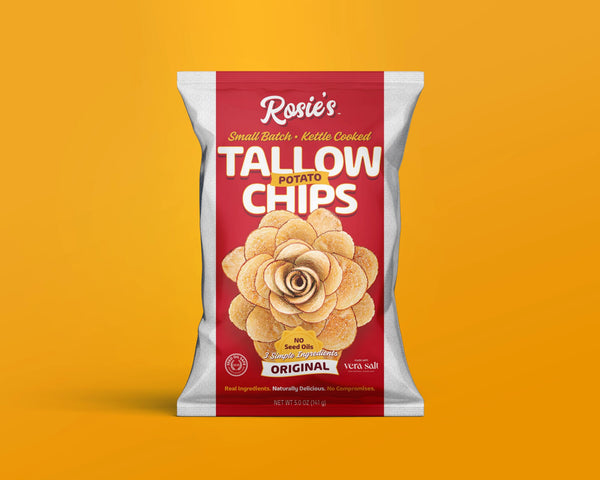 Rosie's Chips Potato Chips Original Sea Salt Rosie's Chips