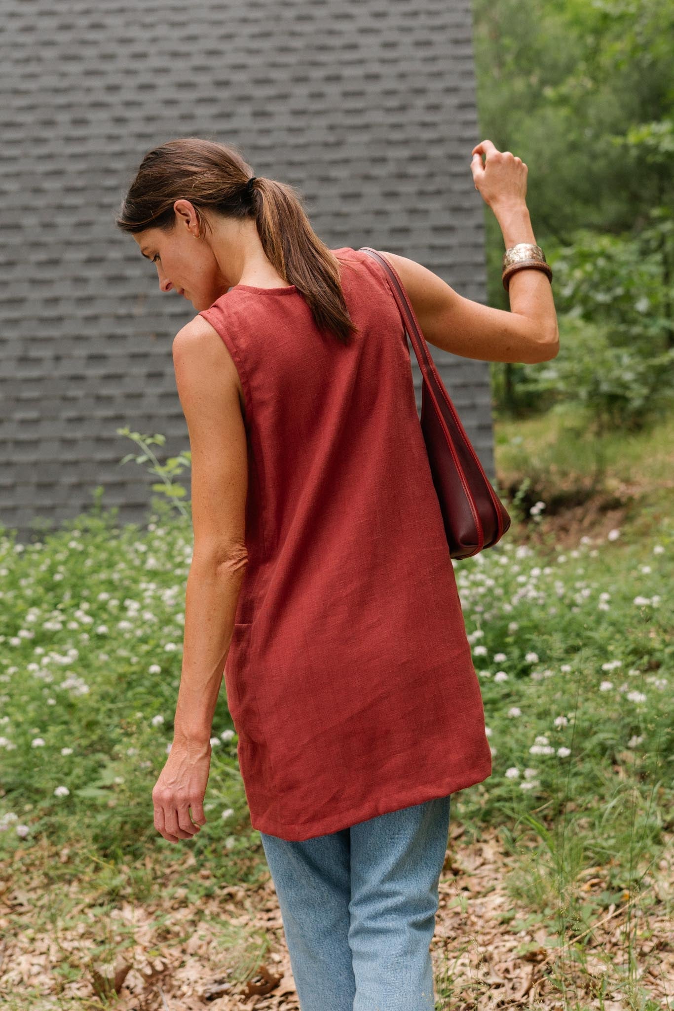 Snap Smock in Paprika