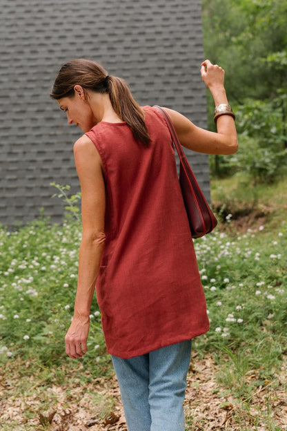 Snap Smock in Paprika