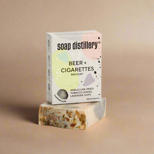 Beer + Cigarettes Bar Soap - My American Goods