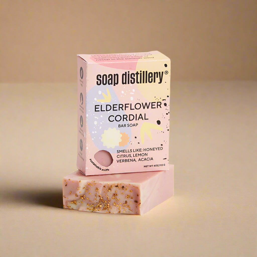 Elderflower Cordial Bar Soap - My American Goods