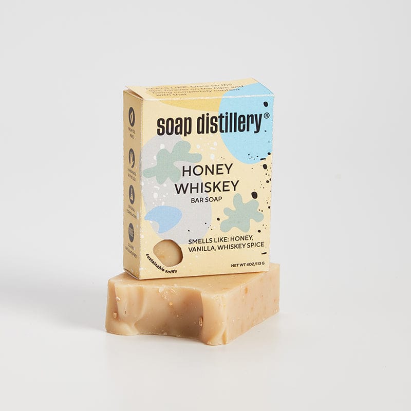 Honey Whiskey Bar Soap - My American Goods
