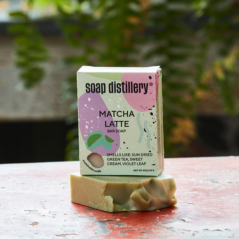 Matcha Latte Bar Soap - My American Goods