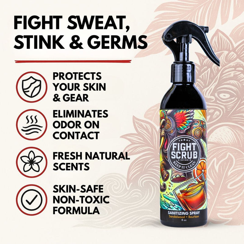 Fight Scrub Bourbon & Sandalwood Battle Spray
