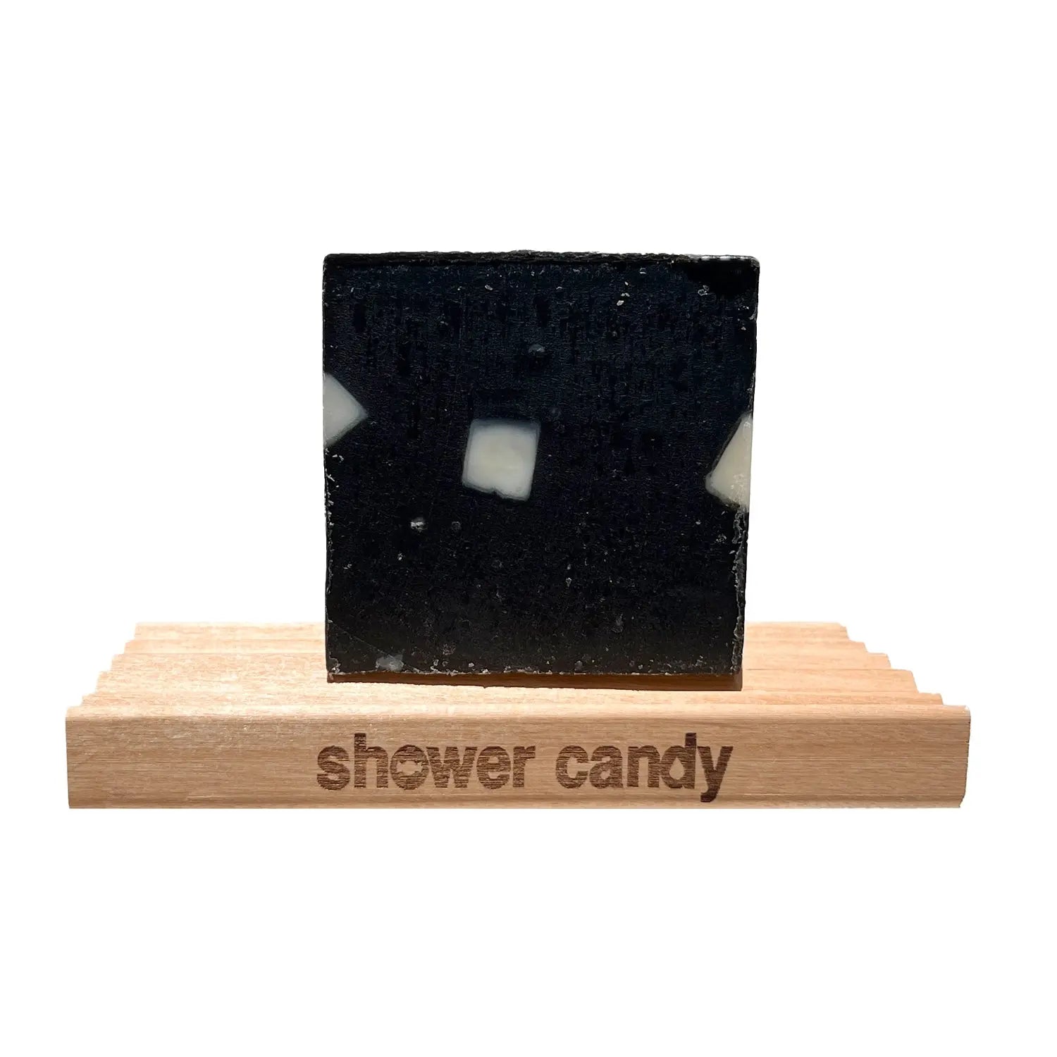 SHOWER CANDY Aloe &amp; Ember Charcoal Bar Soap