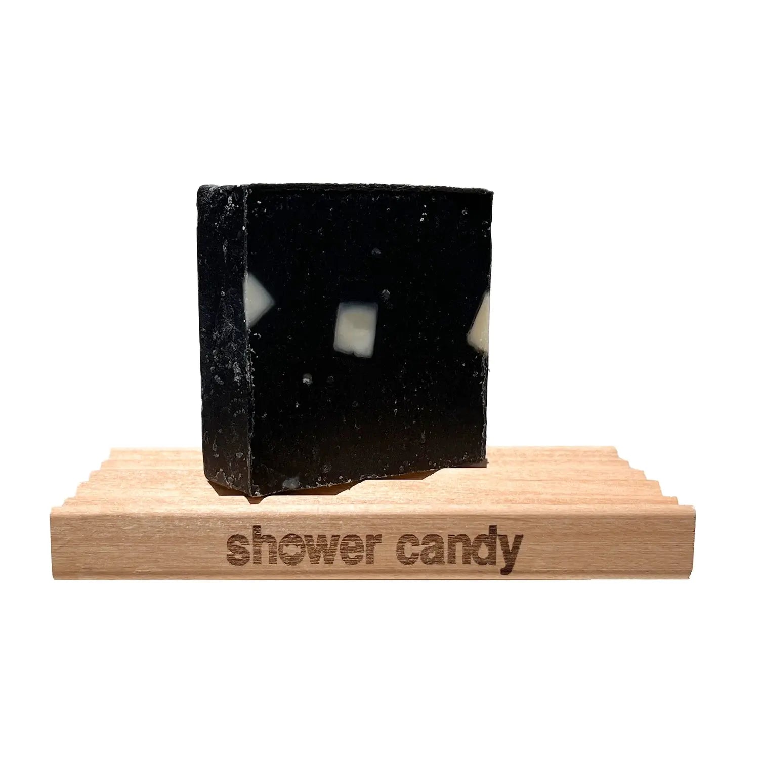 SHOWER CANDY Aloe &amp; Ember Charcoal Bar Soap