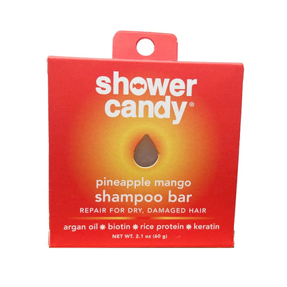 Pineapple Mango Shampoo Bar | Shower Candy – Repair for Dry, Damaged Hair