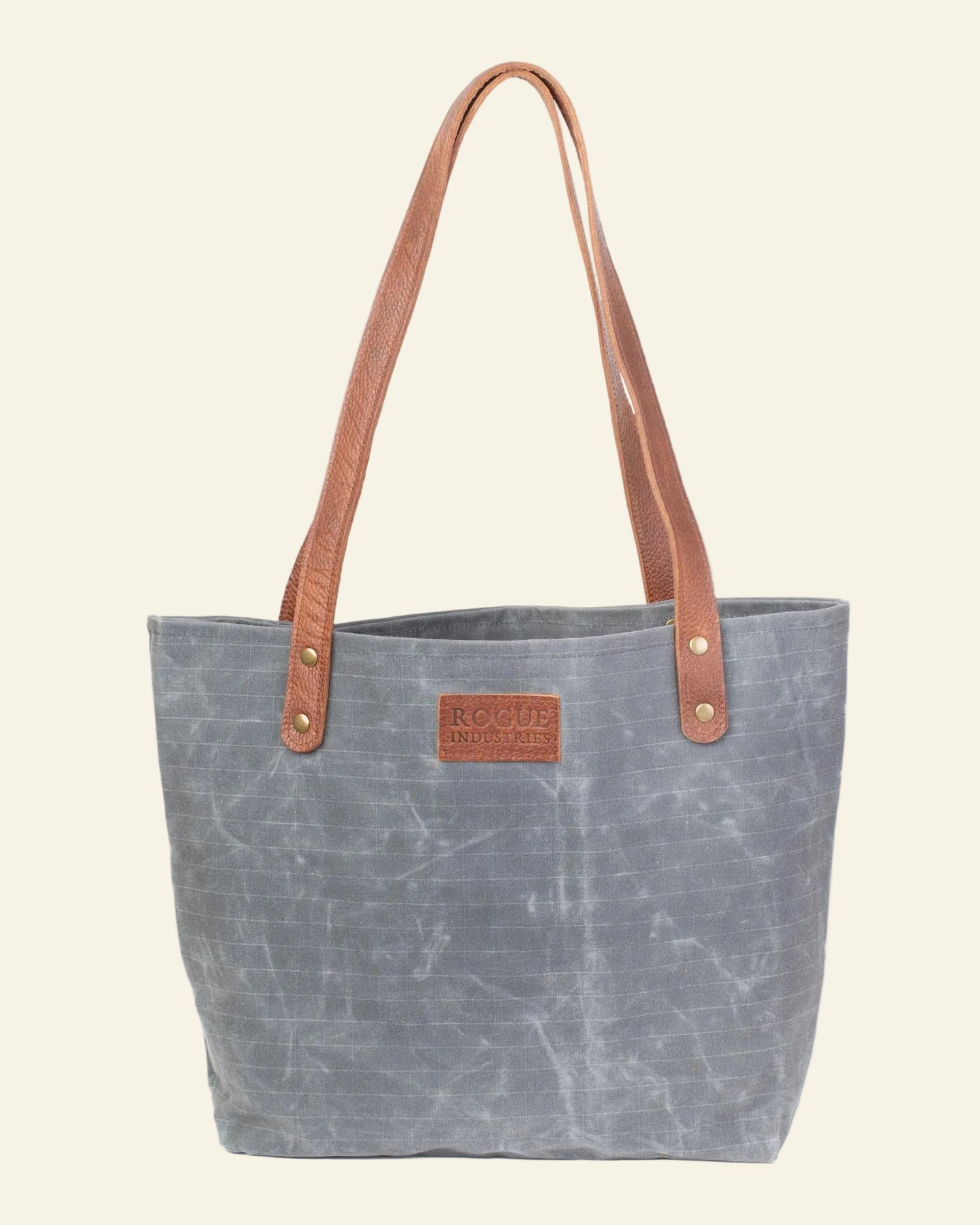 Allagash River Tote Bag with Zipper Closure