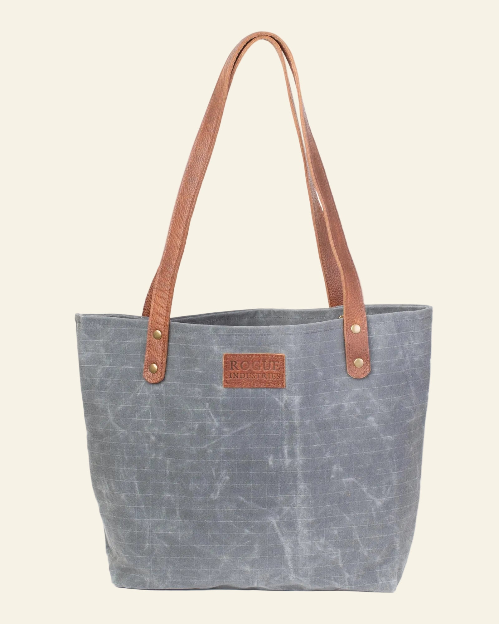 Allagash River Tote Bag with Zipper Closure