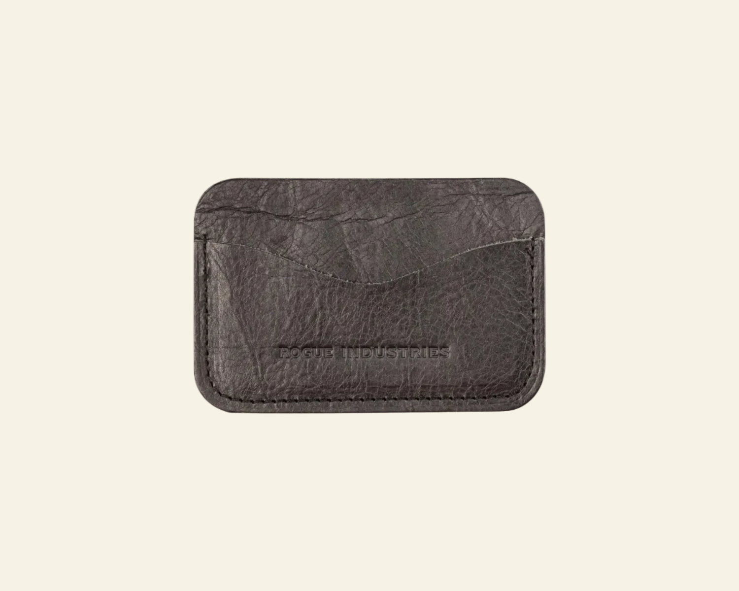 Rogue Industries Wallet Black Bison Card Case