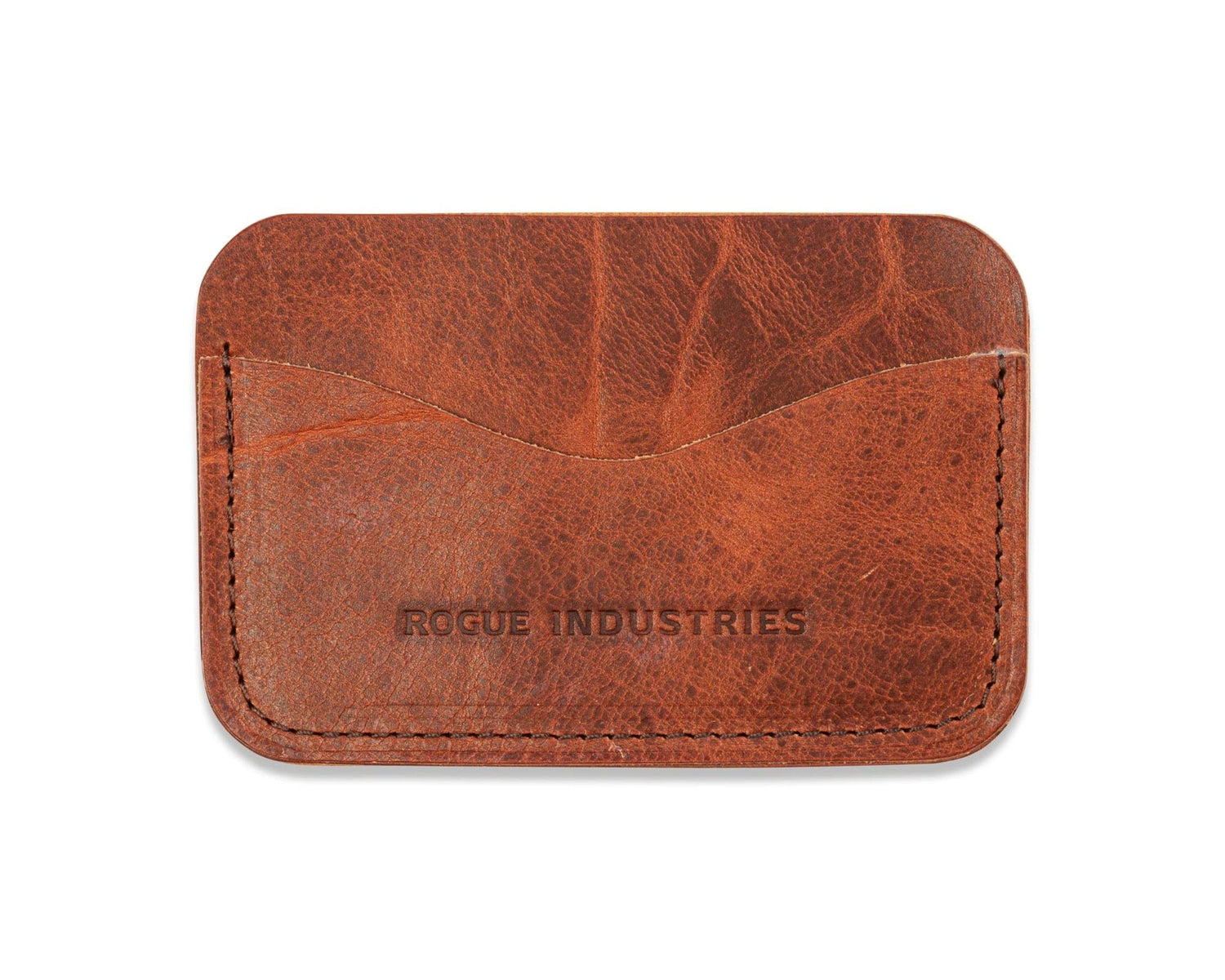 Rogue Industries Wallet Brown Bison Card Case