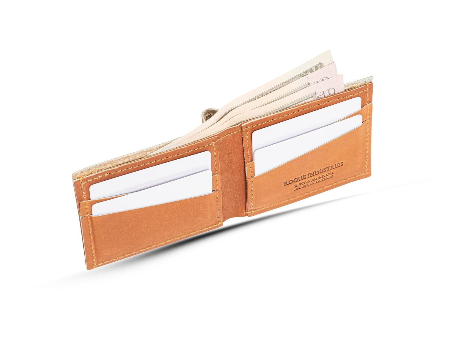 Rogue Industries Wallet Heritage Wallet in Baseball Glove Leather