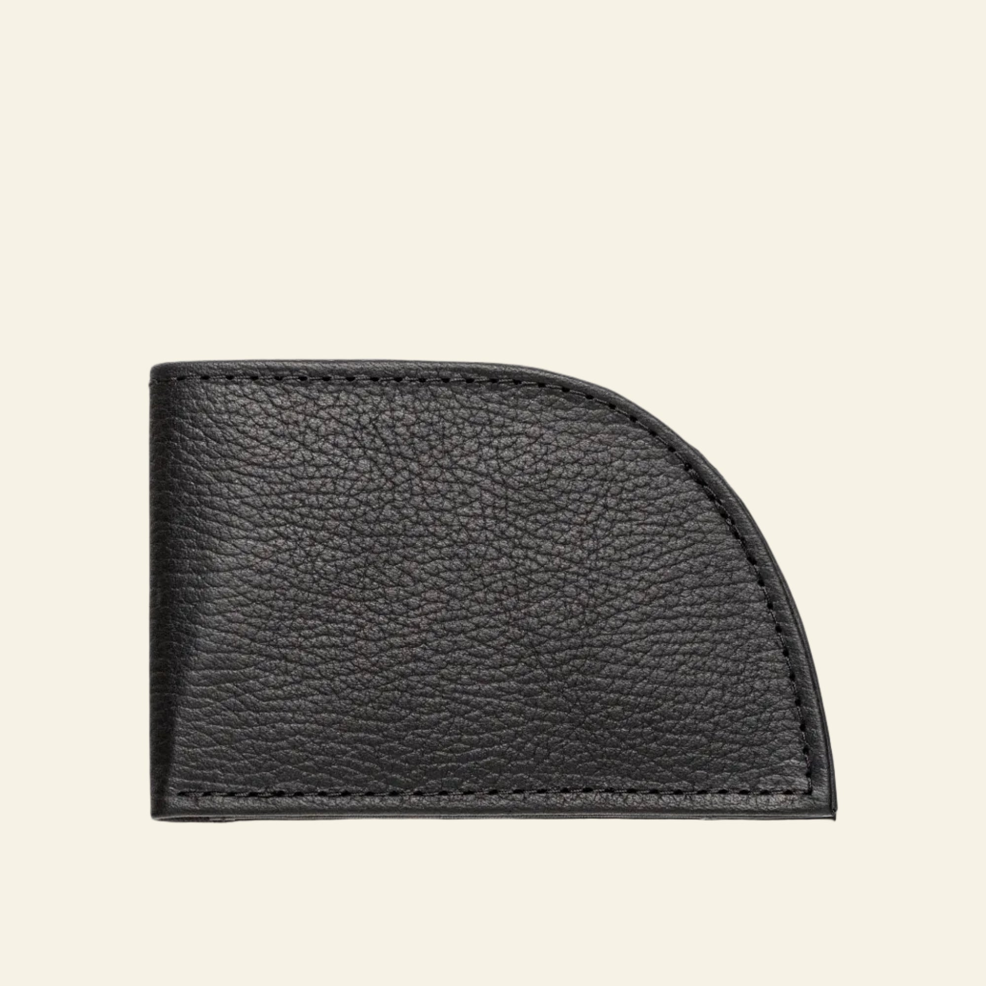 Rogue Industries Wallet 3 Card Slots w ID Window - Black Rogue Front Pocket Wallet - Classic Made in Maine Edition