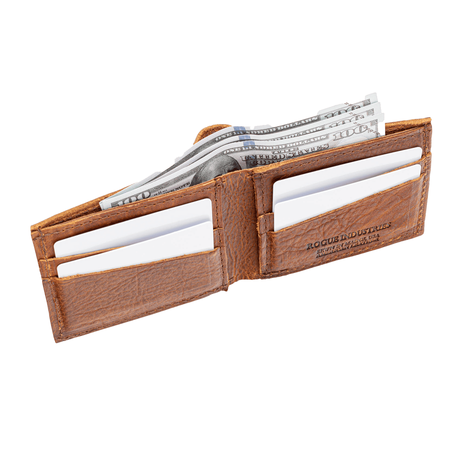 Rogue Industries Wallet Heritage Wallet in Bison Leather
